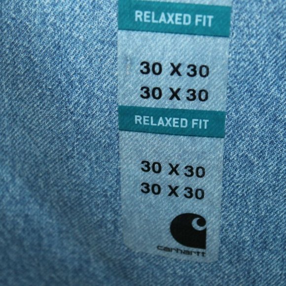 Carhartt Relaxed Fit Tapered Leg Jean Denim HW8978 - Picture 4 of 9